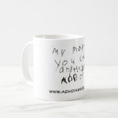 Mijn Motto Cup Koffiemok (Voorkant links)