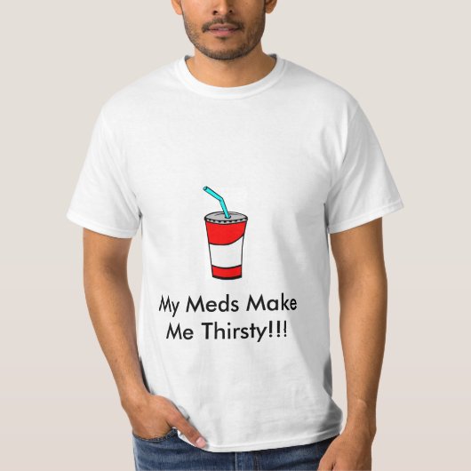 Mijn muds maken me dorst t-shirt (Voorkant)