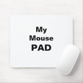 Mijn Muismat Typografie (Met muis)