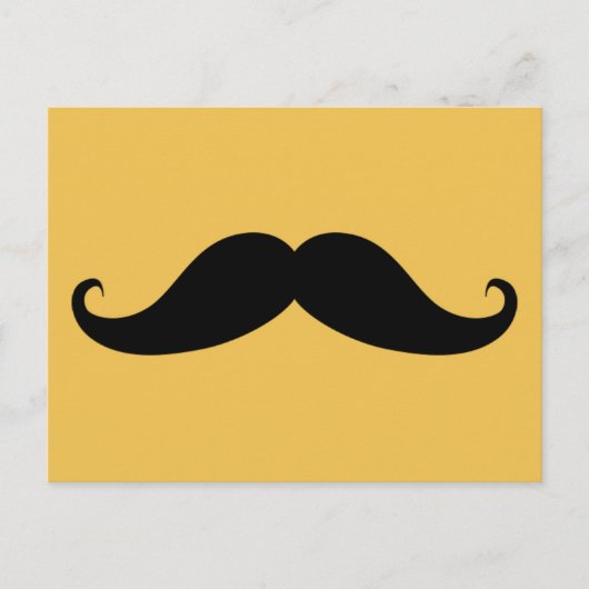 Mijn Mustache Briefkaart (Voorkant)