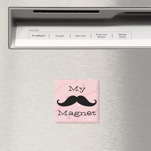 Mijn Mustache Magnet (Insitu (Vaatwasser))