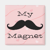 Mijn Mustache Magnet (Voorkant)