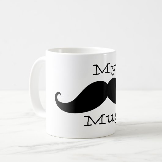 Mijn Mustache Mok (Voorkant links)