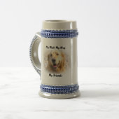 Mijn Mutt Mijn Mok Mijn Vrienden. (Voorkant links)