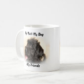 Mijn Mutt Mijn Mok Mijn Vrienden. (Voorkant links)