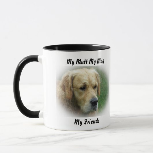 Mijn Mutt Mijn Mok Mijn Vrienden. (Links)