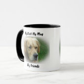 Mijn Mutt Mijn Mok Mijn Vrienden. (Voorkant links)