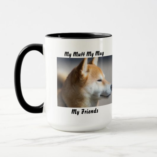 Mijn Mutt Mijn Mok Mijn Vrienden. (Links)