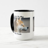 Mijn Mutt Mijn Mok Mijn Vrienden. (Voorkant links)