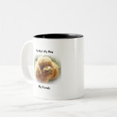 Mijn Mutt Mijn Mok Mijn Vrienden. (Voorkant links)