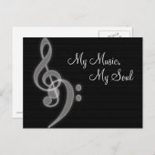 Mijn muziek, mijn Briefkaart (Voorkant / Achterkant)