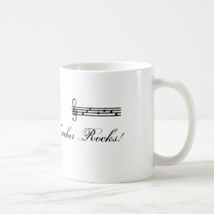 Mijn muziekleraar is te gek koffiemok
