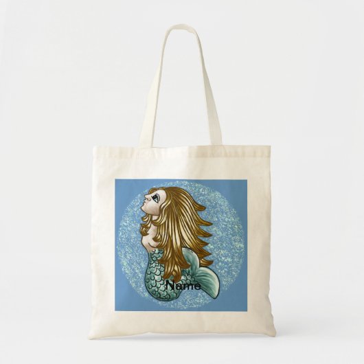 Mijn Mystic Mermaid Canvas tas (Voorkant)