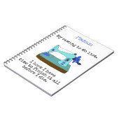 Mijn naaiwerk... met jouw naam notitieboek (Linkerzijde)