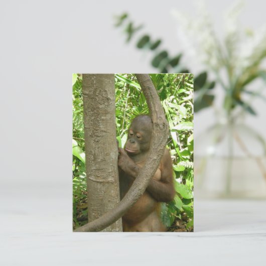 Mijn naam dragen in een boom briefkaart (Staand voorkant)