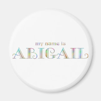 Mijn naam is Abigail Magneet