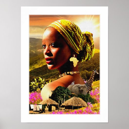 Mijn Naam Is Afrika Poster (Voorkant)