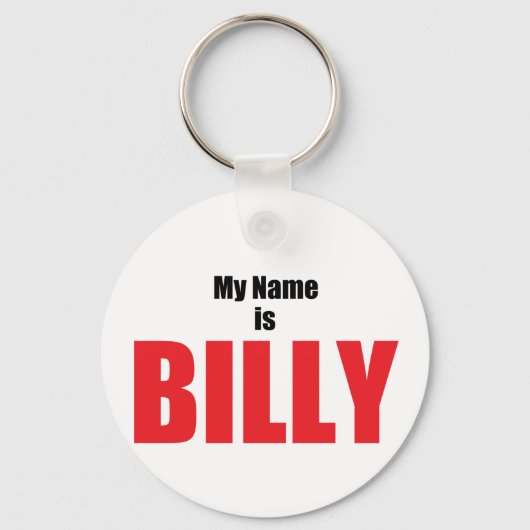 Mijn naam is Billy Sleutelhanger (Voorkant)