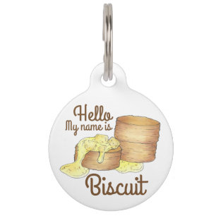 Mijn naam is BISCUIT Southern Biscuits en Gravy Huisdierpenning