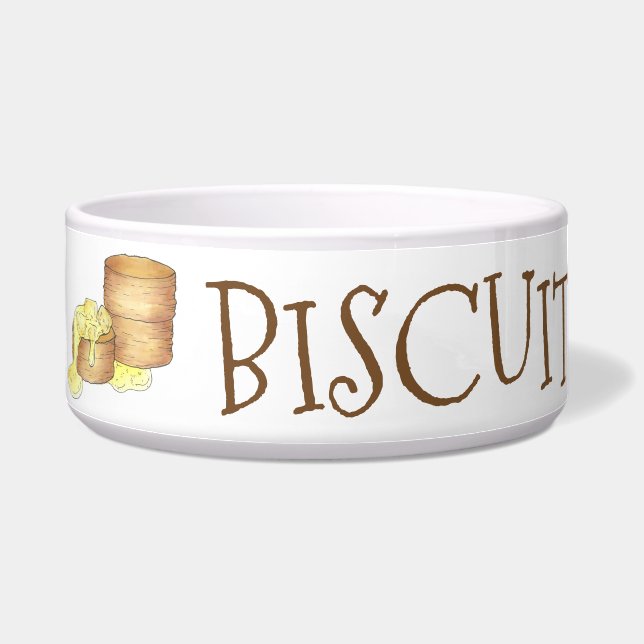 Mijn naam is BISCUIT Southern Biscuits en Gravy Voerbakje (Links)