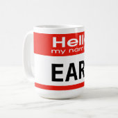 Mijn naam is Earl Personalize Mok (Voorkant links)