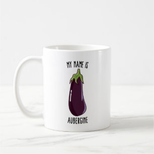Mijn naam is Eggplant - Funny Eggplant Koffiemok