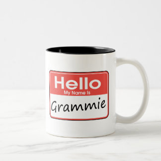 Mijn naam is Grammie Tweekleurige Koffiemok