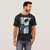 Mijn naam is jouw beste DJ T-shirt (Voorkant volledig)