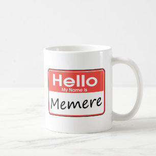 Mijn naam is Memere Koffiemok
