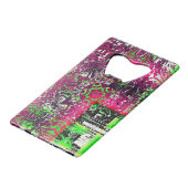 Mijn naam is niet Donna Creditkaart Flessenopener (Achterkant Gekanteld)