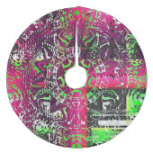 Mijn naam is niet Donna Fleece Kerstboom Rok (Voorkant)