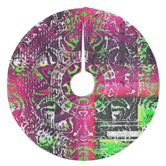 Mijn naam is niet Donna Fleece Kerstboom Rok (Voorkant)