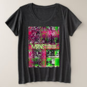 Mijn naam is niet Donna Grote Maat T-shirt (Design voorkant)