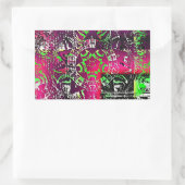 Mijn naam is niet Donna Rechthoekige Sticker (Tas)