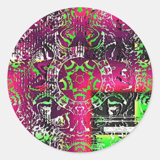 Mijn naam is niet Donna Ronde Sticker (Voorkant)