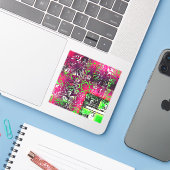 Mijn naam is niet Donna Sticker (Laptop met iPhone)