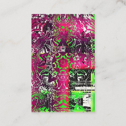 Mijn naam is niet Donna Visitekaartje (Voorkant)