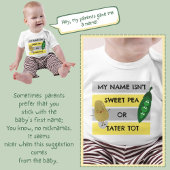 Mijn naam is niet Sweet Pea Romper