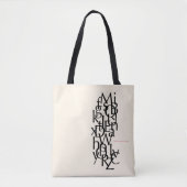 "Mijn naam is Optima" Canvas tas (Voorkant)