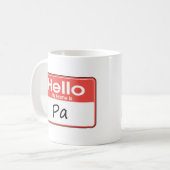 Mijn naam is Pa Koffiemok (Voorkant links)