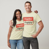 Mijn naam is Pappy T-shirt (Unisex)