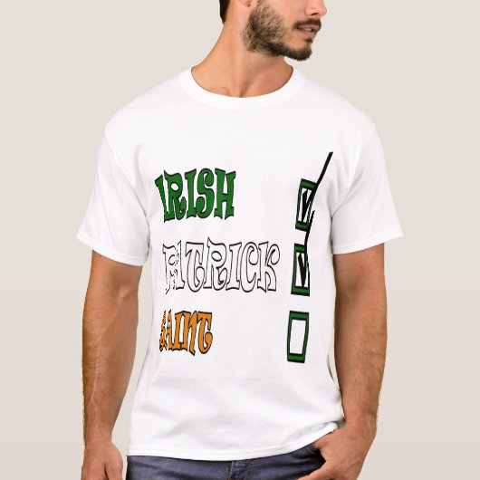 Mijn naam is Patrick en ik ben Iers St Patricks Da T-shirt (Voorkant)