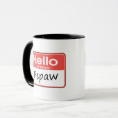 Mijn naam is Pepaw Mok (Voorkant links)