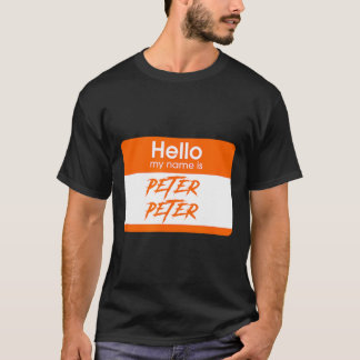 Mijn naam is Peter Pumpkin Eater Funny Hallowe T-shirt