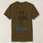 Mijn naam is Ryan T-shirt (Design voorkant)