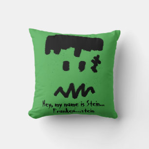 Mijn naam is Stein... Frankenstein Kussen
