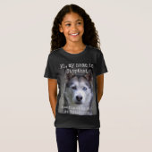 Mijn naam is stoppen dat grappige Hyper Siberian H T-shirt (Voorkant volledig)