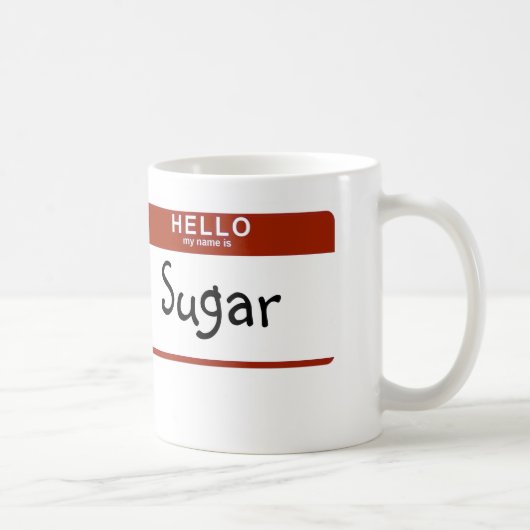 Mijn naam is Sugar Koffiemok (Rechts)