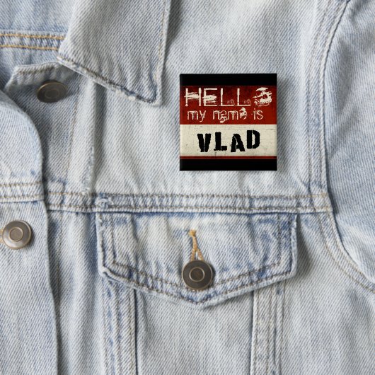 Mijn naam is Vlad Button (In situ)