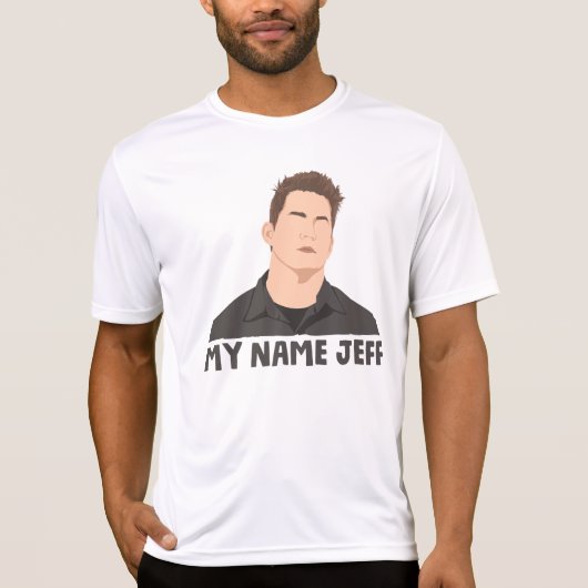 Mijn naam Jeff T-shirt (Voorkant)